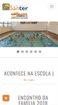 Mobile Screenshot of colegiosanter.com.br